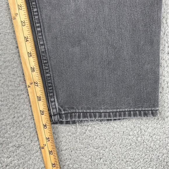 VTG Levi's 550 Relaxed Fit Jeans Men's 38x32 Measured (36x30) Gray - Picture 3 of 14